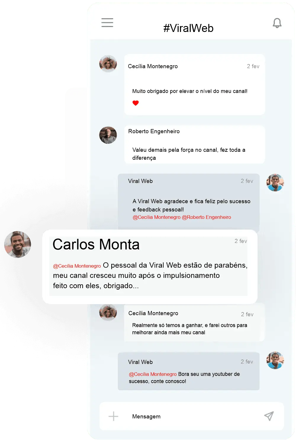 Comentários Sobre a Viral Web